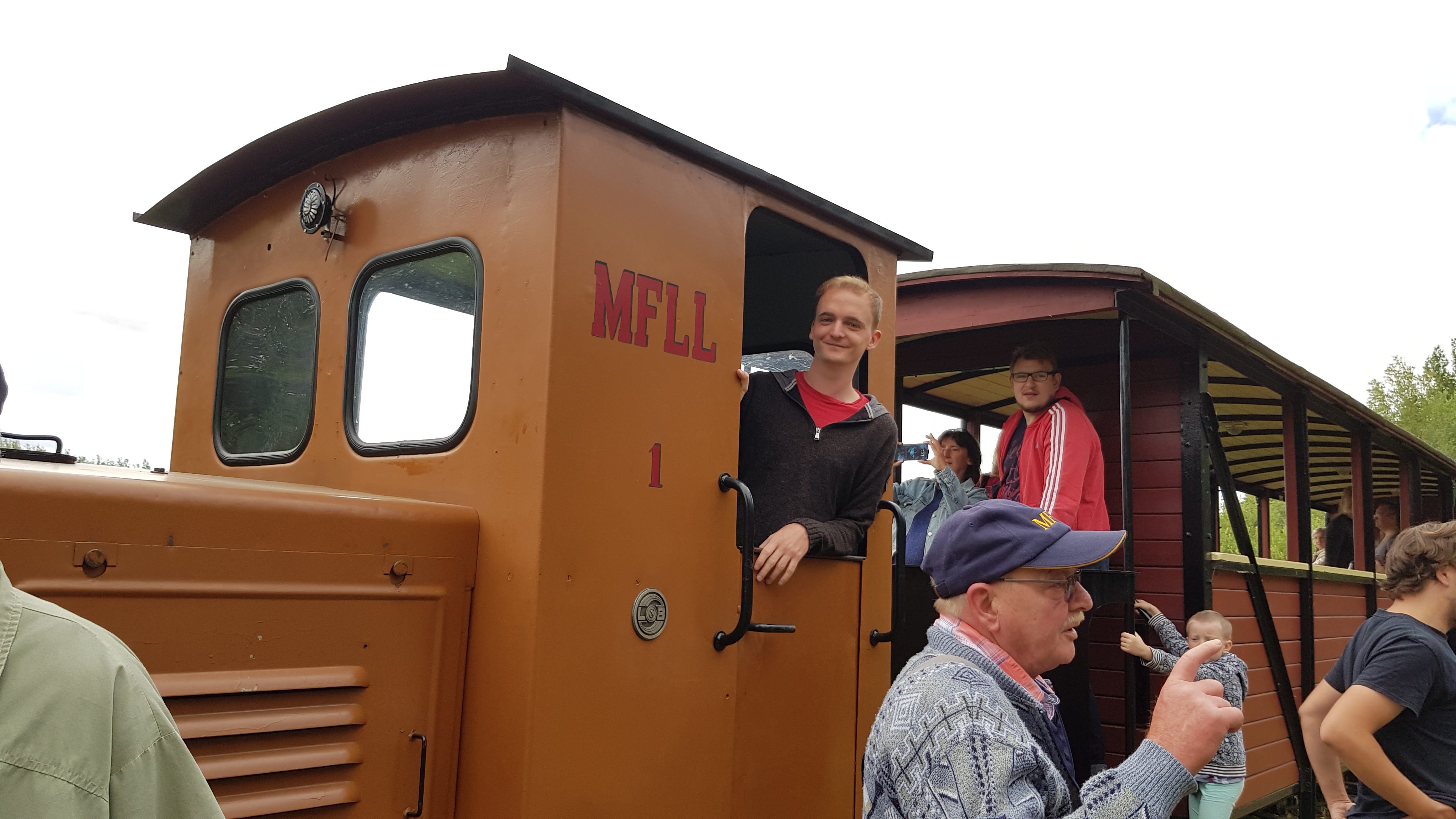 Letzter Ferientag: kostenlos Feldbahn fahren!